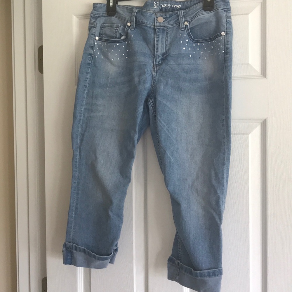 Crop jeans